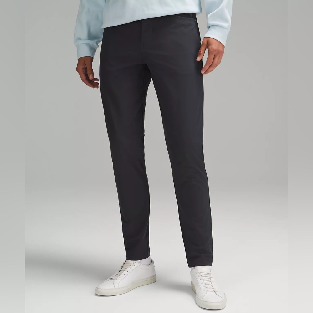 Lululemon ABC Slim-Fit 5 Pocket Pant Obsidian 34x32